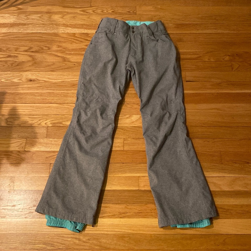 Gray Aperture snowboard ski snow pants size M